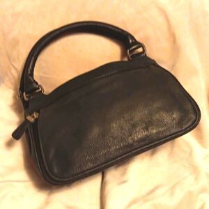 Fossil black handbag